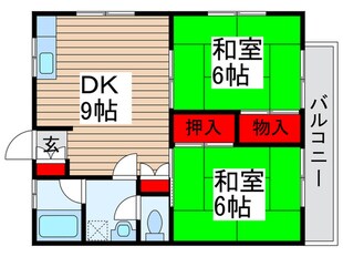 並木  ハイツの物件間取画像